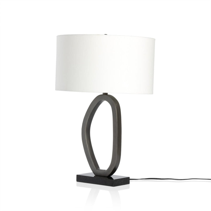 Darcy Table Lamp - Slate Aluminum