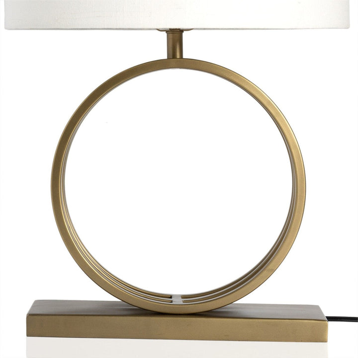 Lorna Table Lamp - Antique Brass