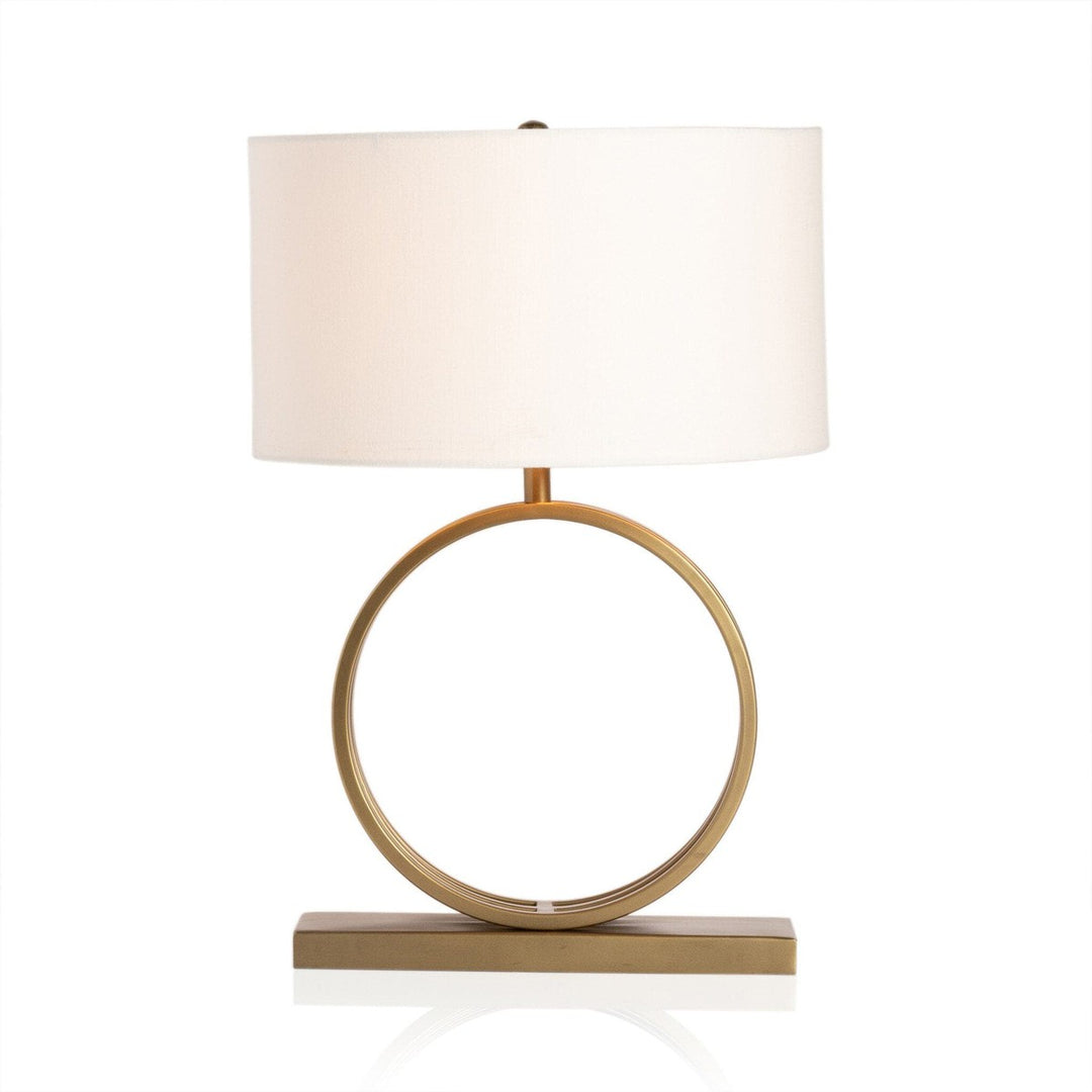 Lorna Table Lamp - Antique Brass