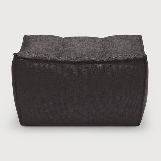 N701 Footstool - Dark Grey - standard upholstery view