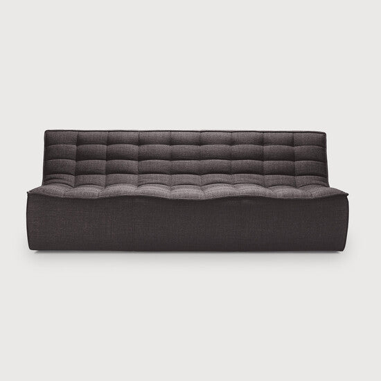 N701 Modular Sofa - Dark Grey - standard upholstery, 3 seater view