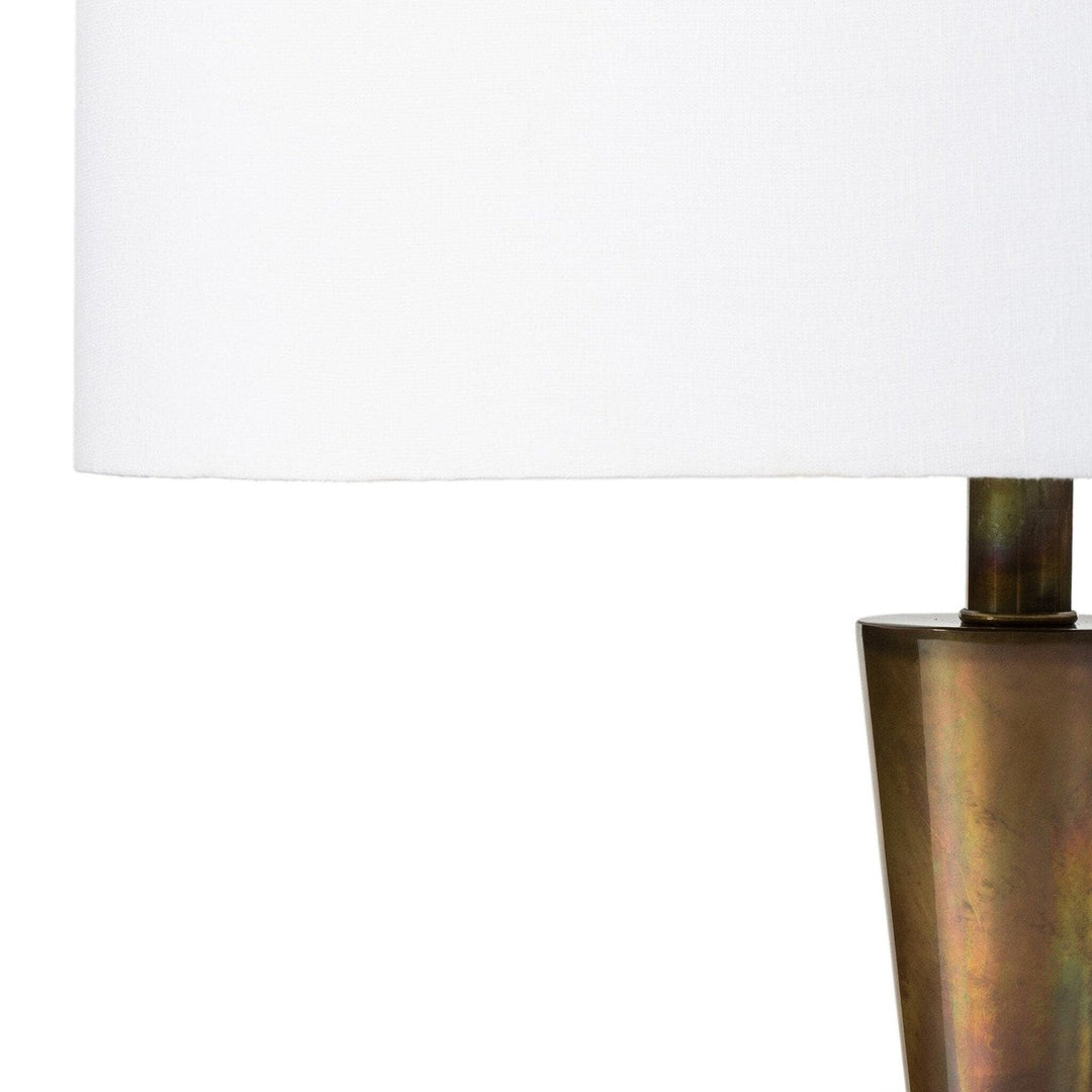 Calvin Table Lamp - Burnt Brass