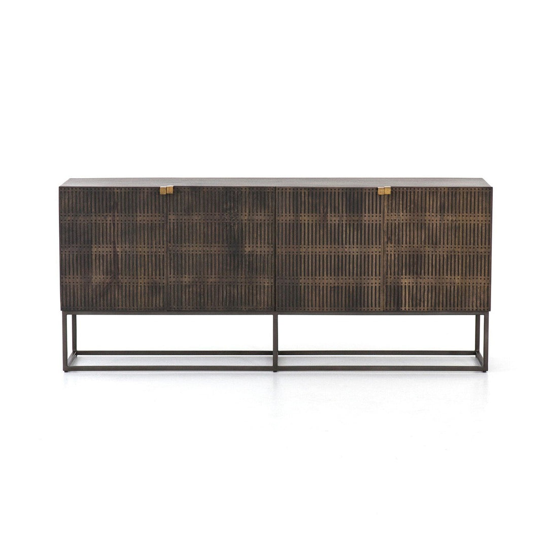 Kellan Sideboard - Carved Vintage Brown