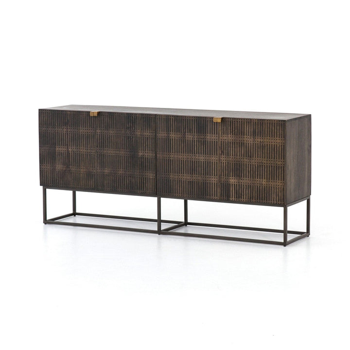 Kellan Sideboard - Carved Vintage Brown