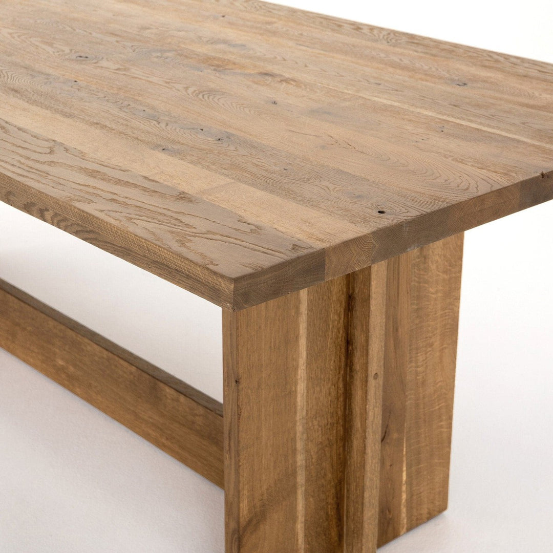 Ethan Dining Table - Dark Smoked Oak