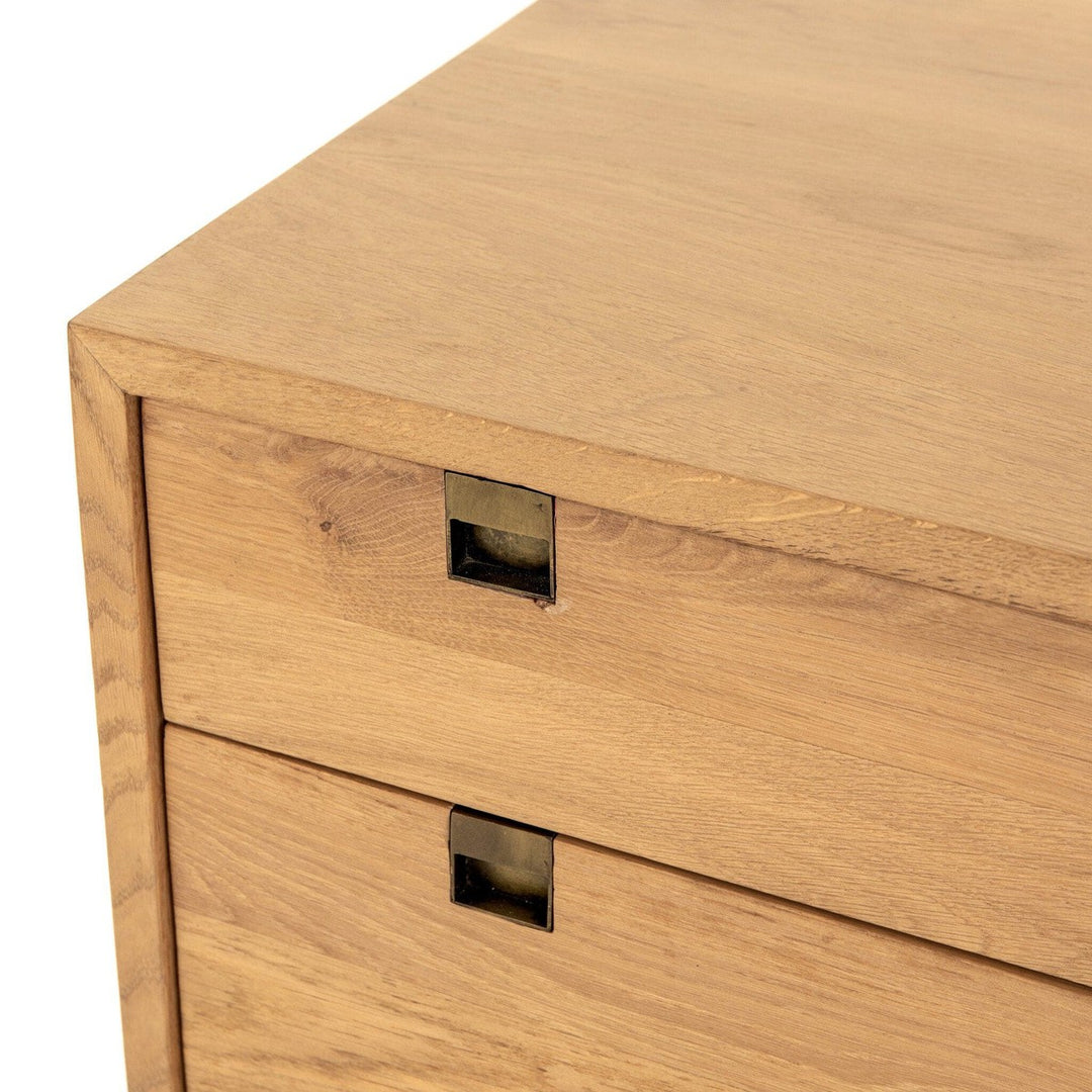 Camden 6 Drawer Dresser - Natural Oak