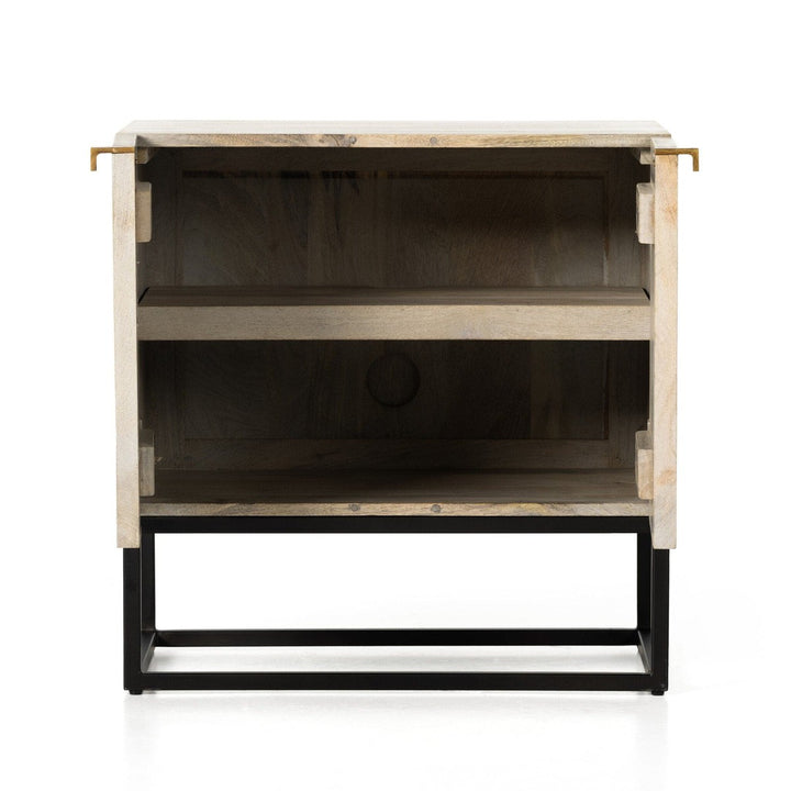 Kellan Cabinet Nightstand - Light Wash Mango