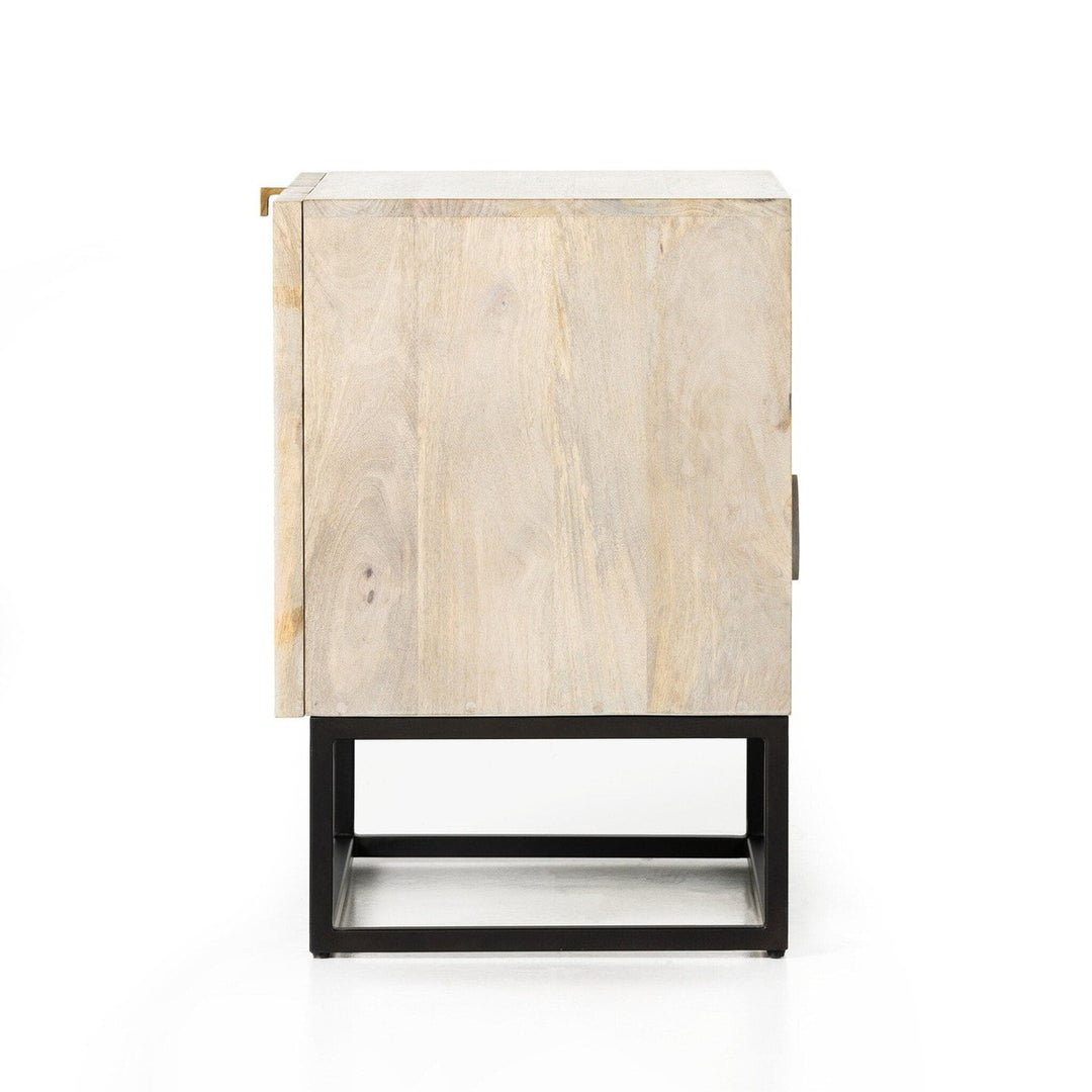 Kellan Cabinet Nightstand - Light Wash Mango