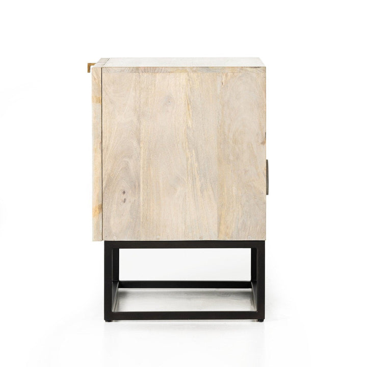 Kellan Cabinet Nightstand - Light Wash Mango