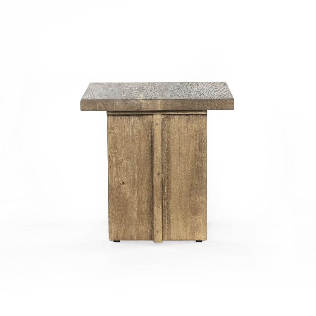 Ethan End Table - Dark Smoked Oak