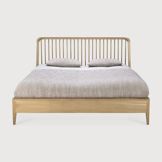 Spindle Bed - King, Oak view