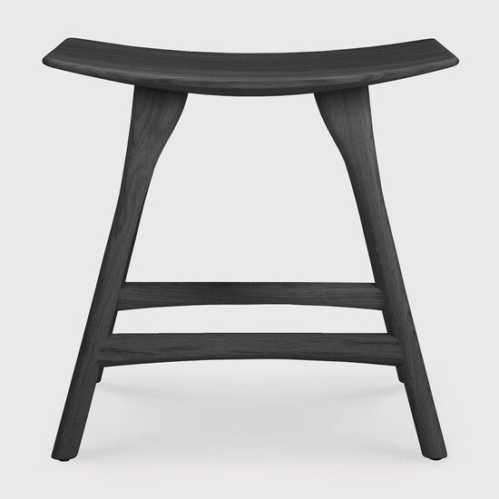 Osso Stool - No upholstery, Oak black view