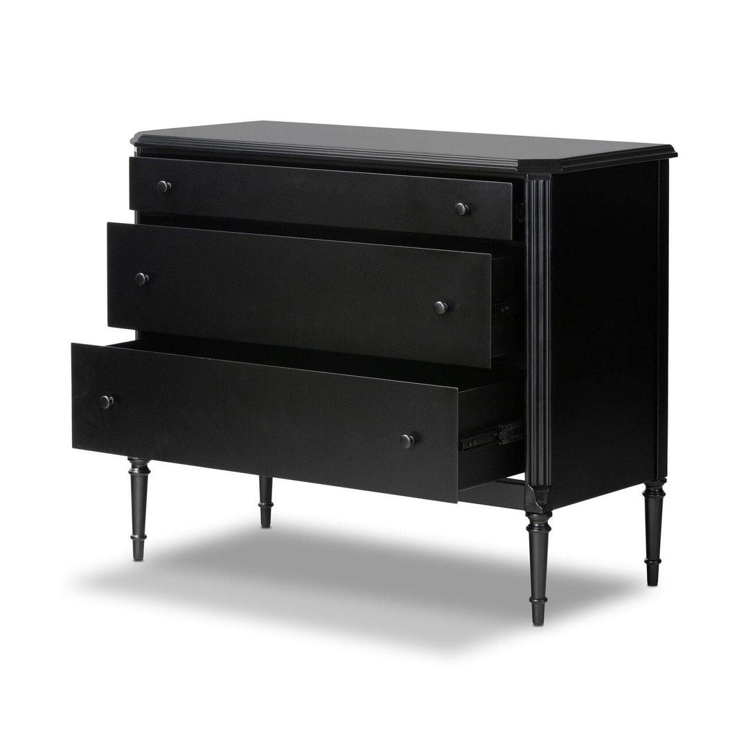 Lendon 3 Drawer Dresser - Black
