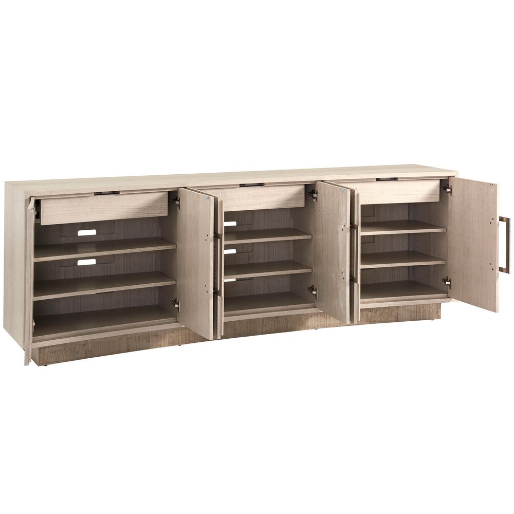 Sideboards & Credenzas Donovan Long Media Console - Gray