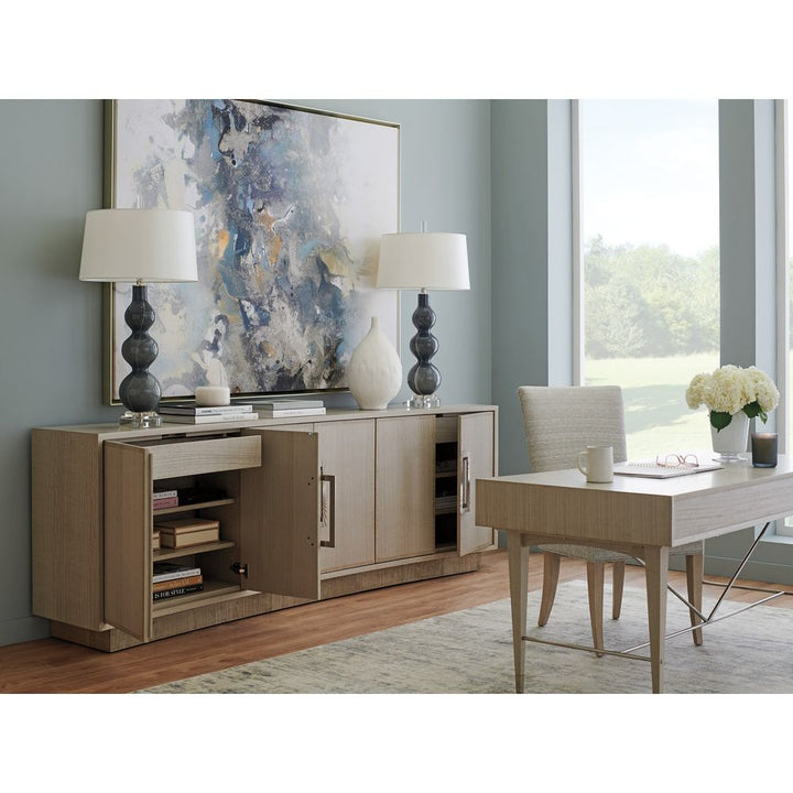 Sideboards & Credenzas Donovan Long Media Console - Gray