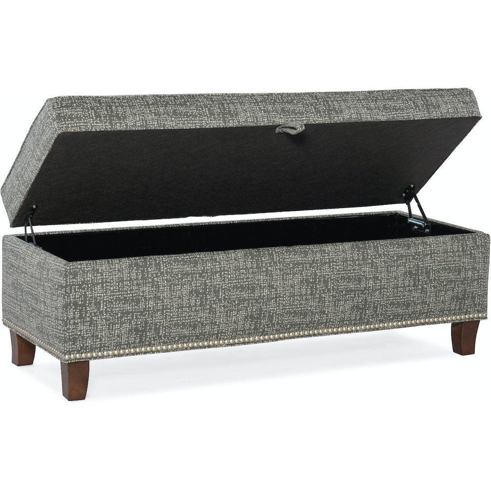 Magpie Storage Bench - 102-94019-Hooker Furniture Custom-HFC-102-94019-Benches-2-France and Son