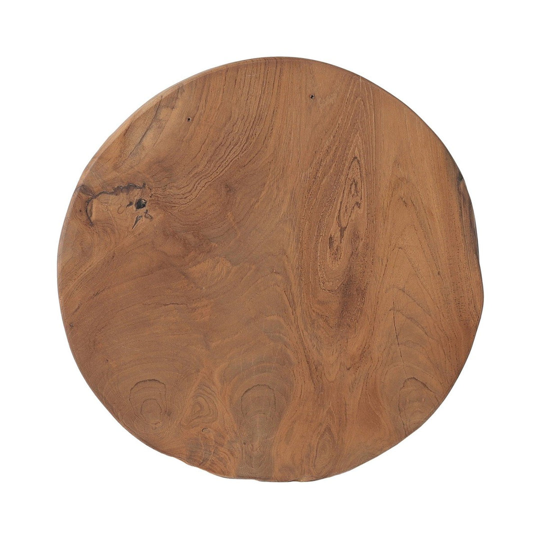 Toby Stool - Aged Natural Teak