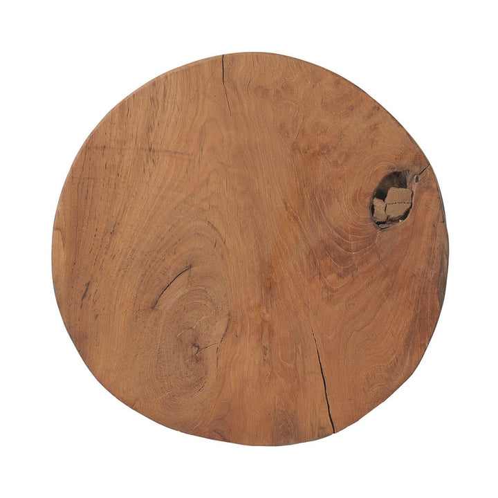 Toby Stool - Aged Natural Teak