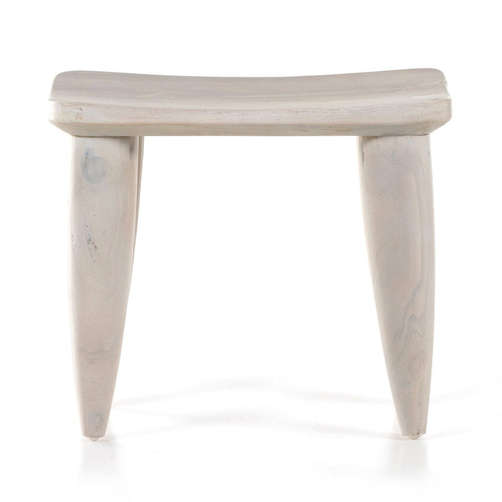 Zara Outdoor Stool - Ivory Teak