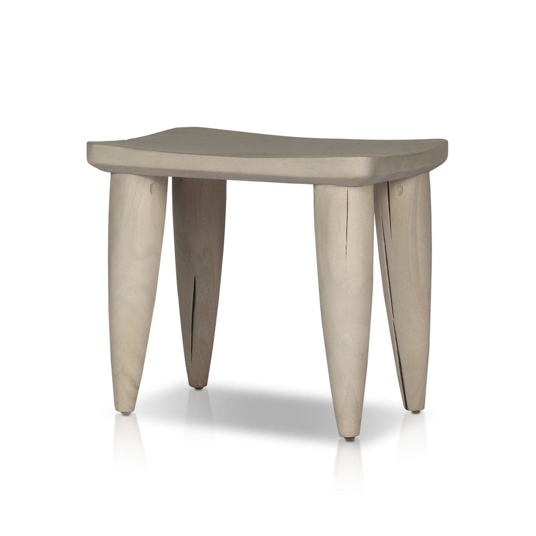 Zara Outdoor Stool - Ivory Teak