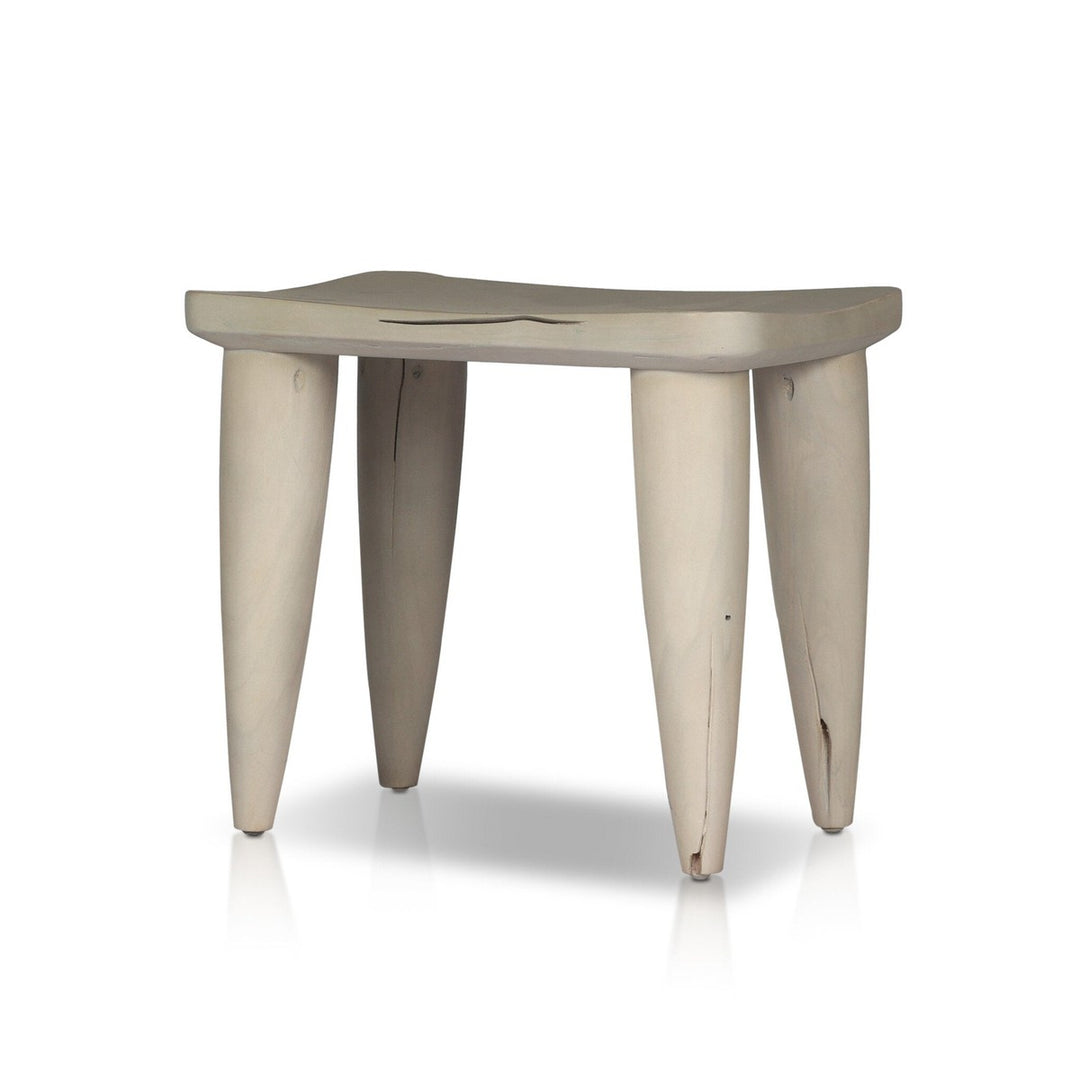 Zara Outdoor Stool - Ivory Teak