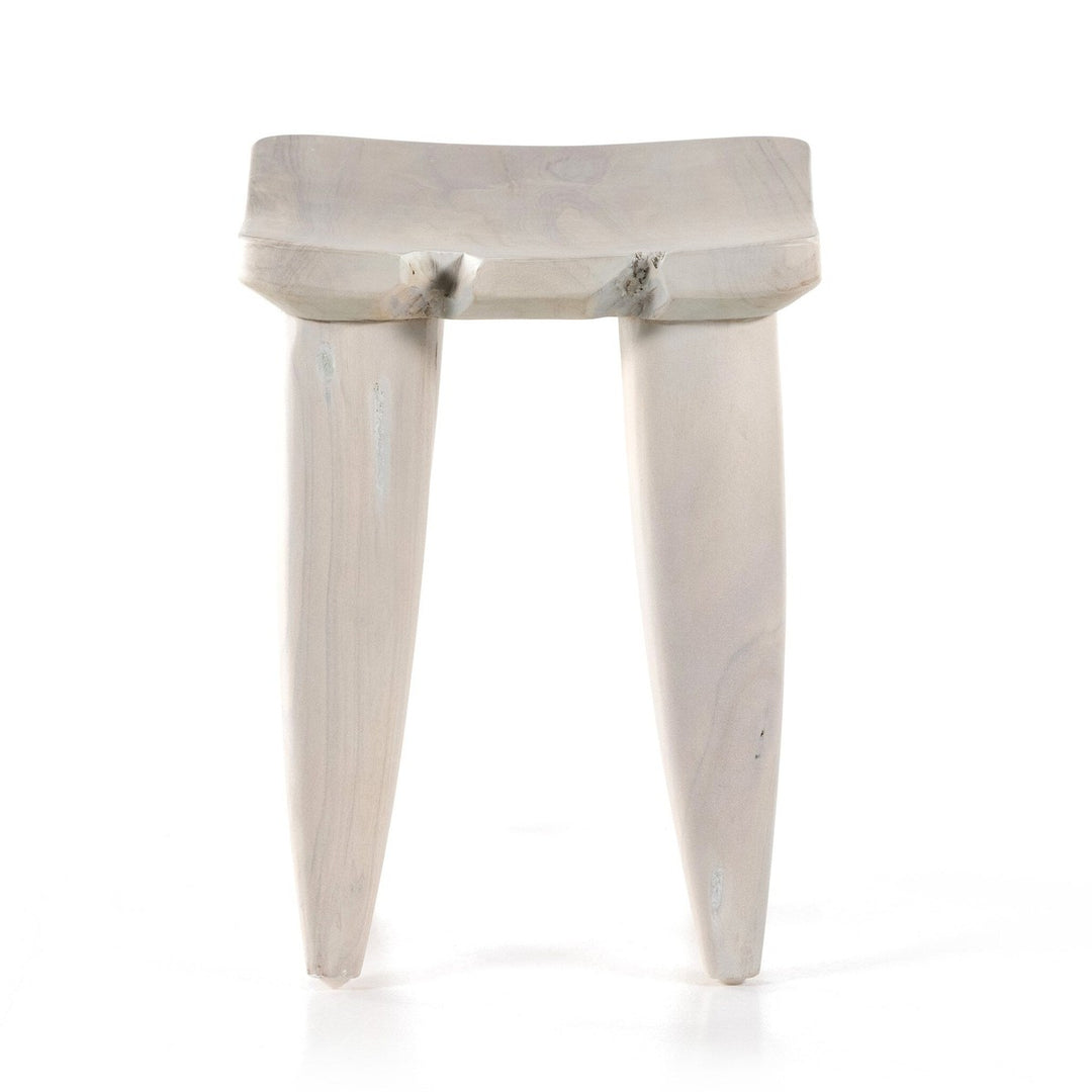 Zara Outdoor Stool - Ivory Teak