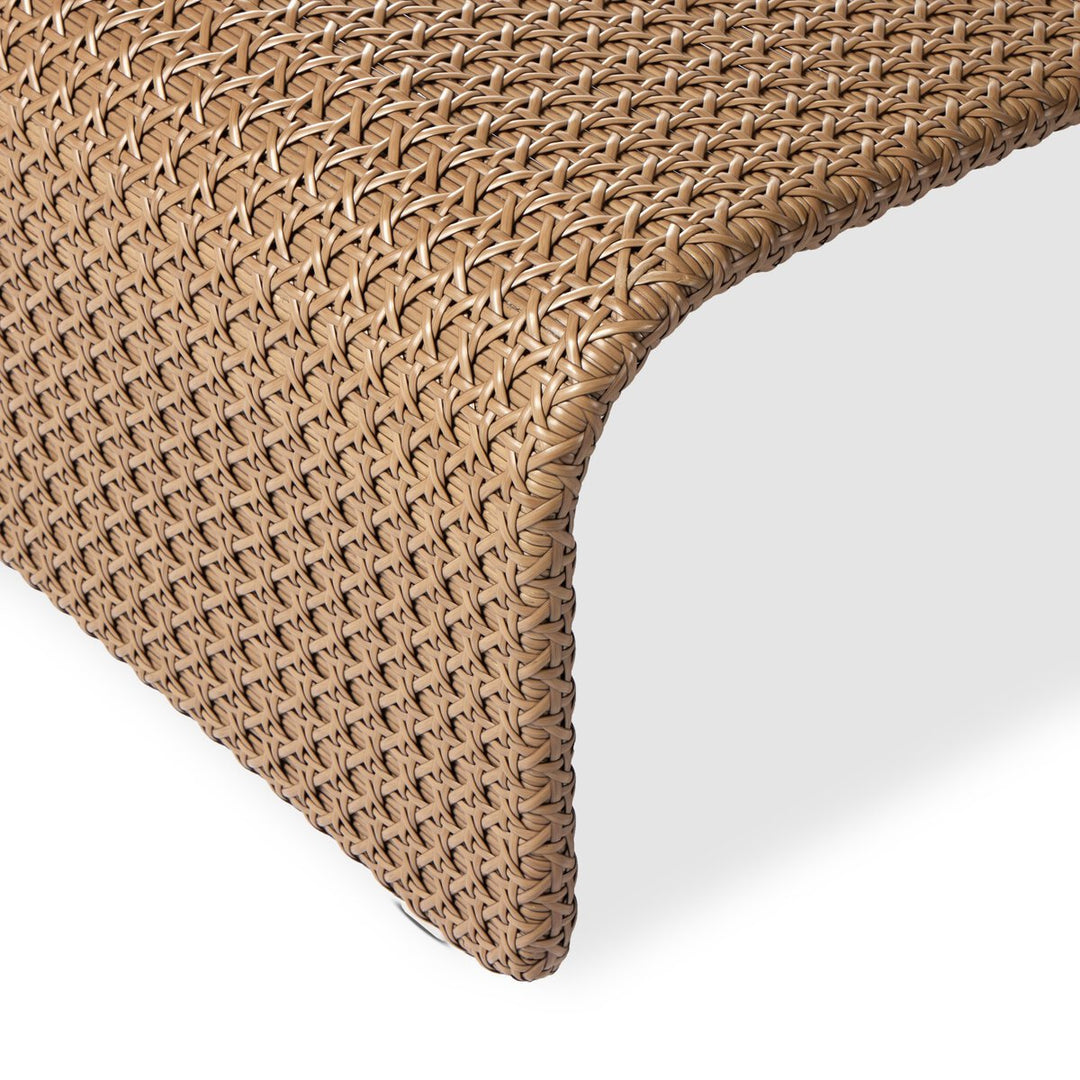 Brooke Outdoor Woven Chaise - Natural Woven