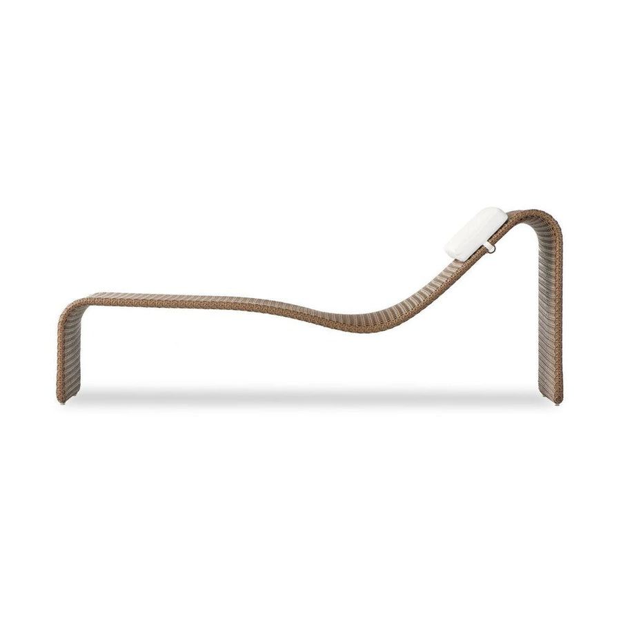 Outdoor Chaise & Sun Loungers Brooklyn Outdoor Woven Chaise - Natural Woven
