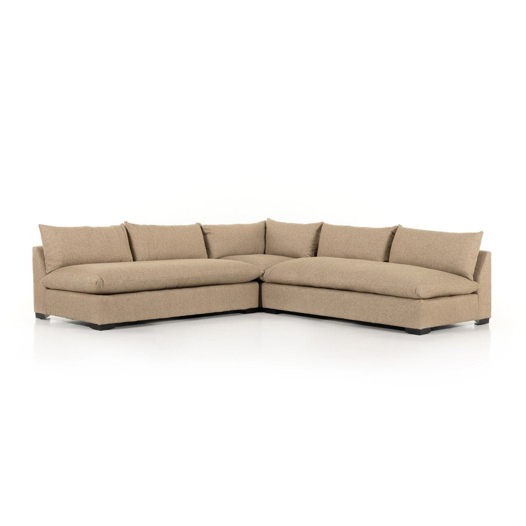 Emerson 3-Piece Sectional - Heron Sand - 112"