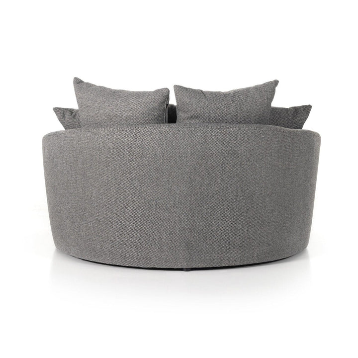 Clara Media Lounger - Fallon Charcoal