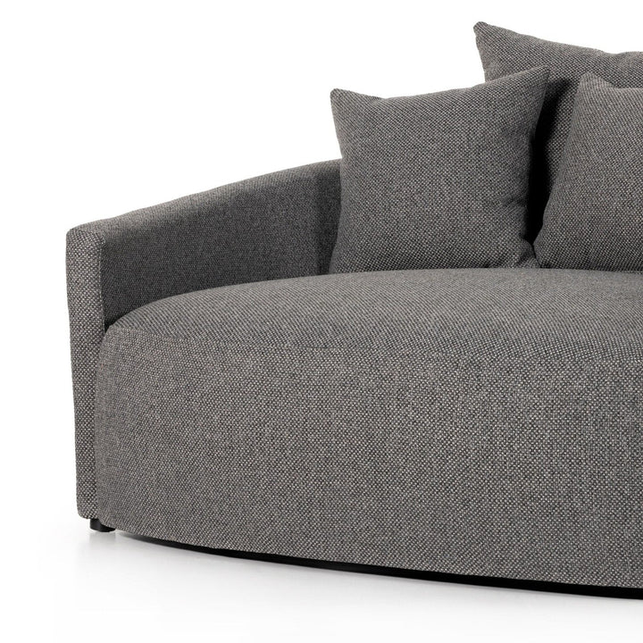 Clara Media Lounger - Fallon Charcoal