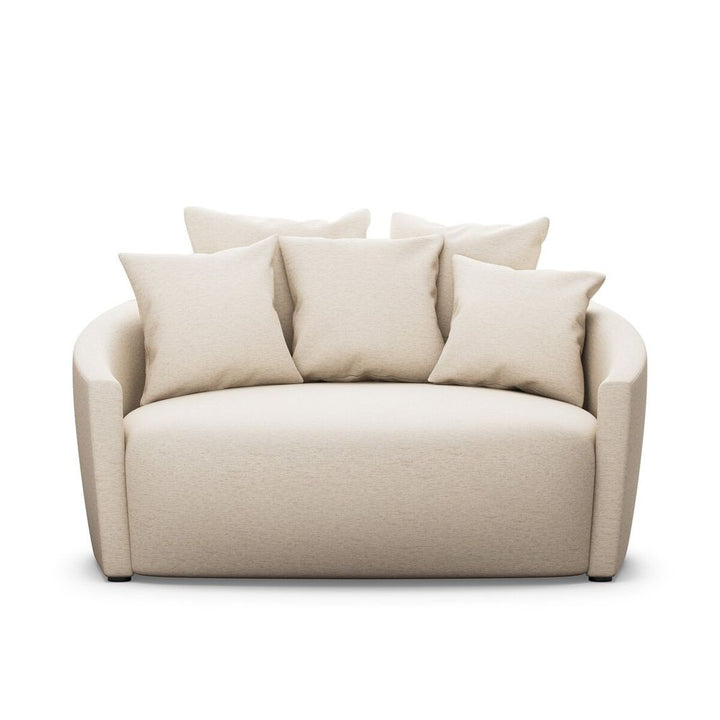 Chloe Media Lounger-Crypton Nomad Snow