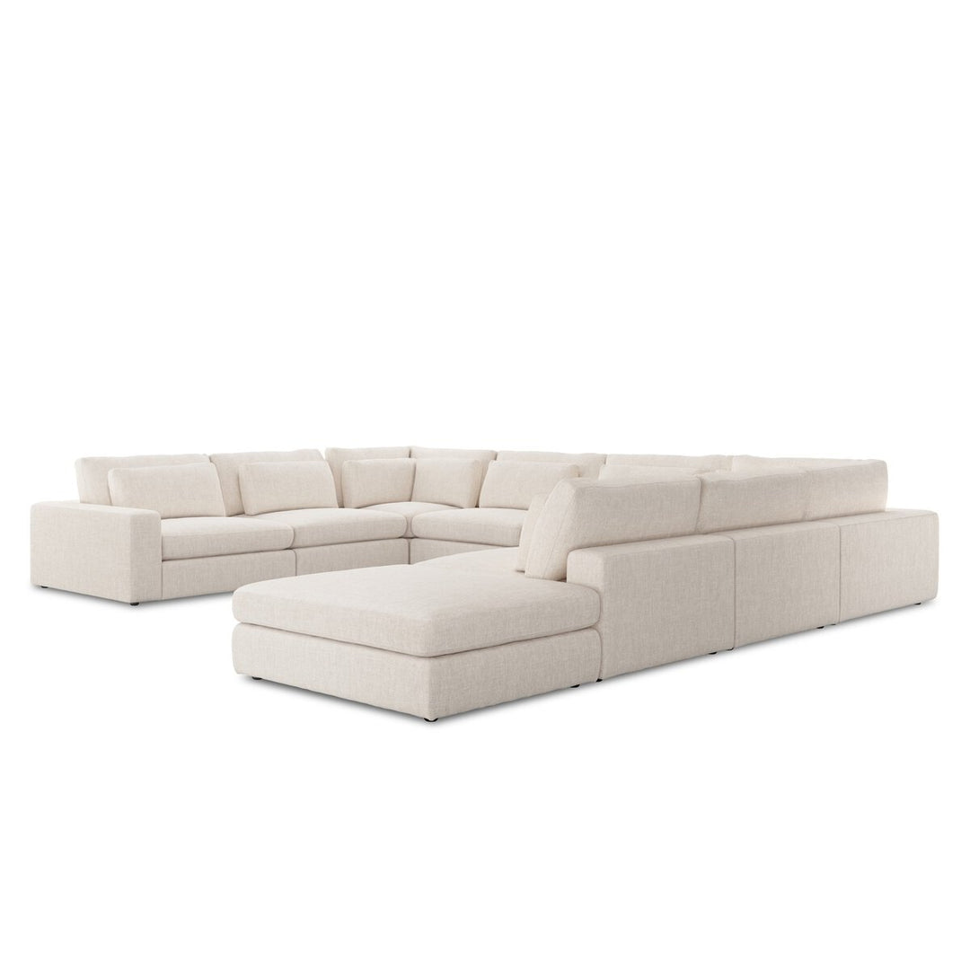 Chelsea 8-Piece Sectional - W/ Ottoman - Essence Natural