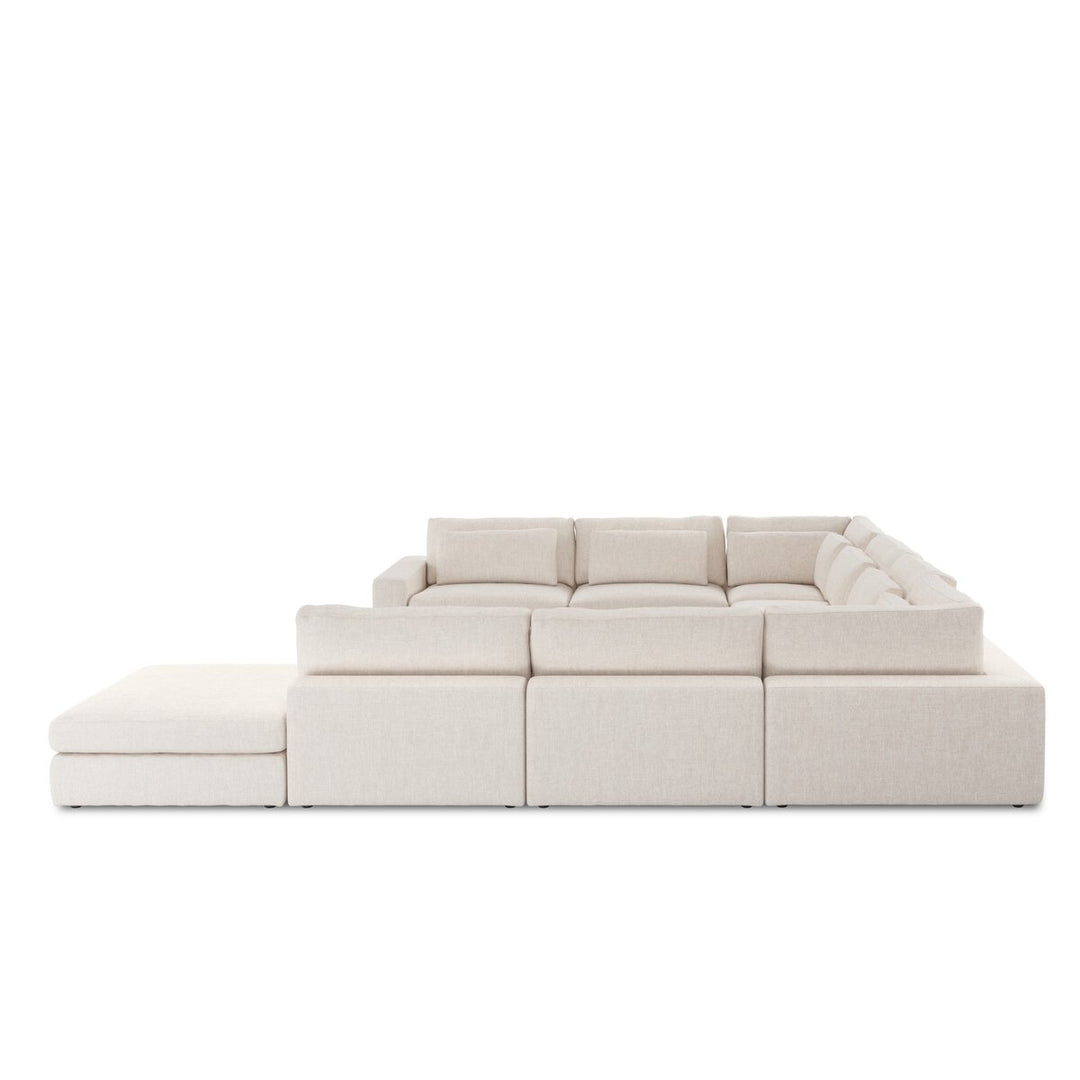 Chelsea 8-Piece Sectional - W/ Ottoman - Essence Natural