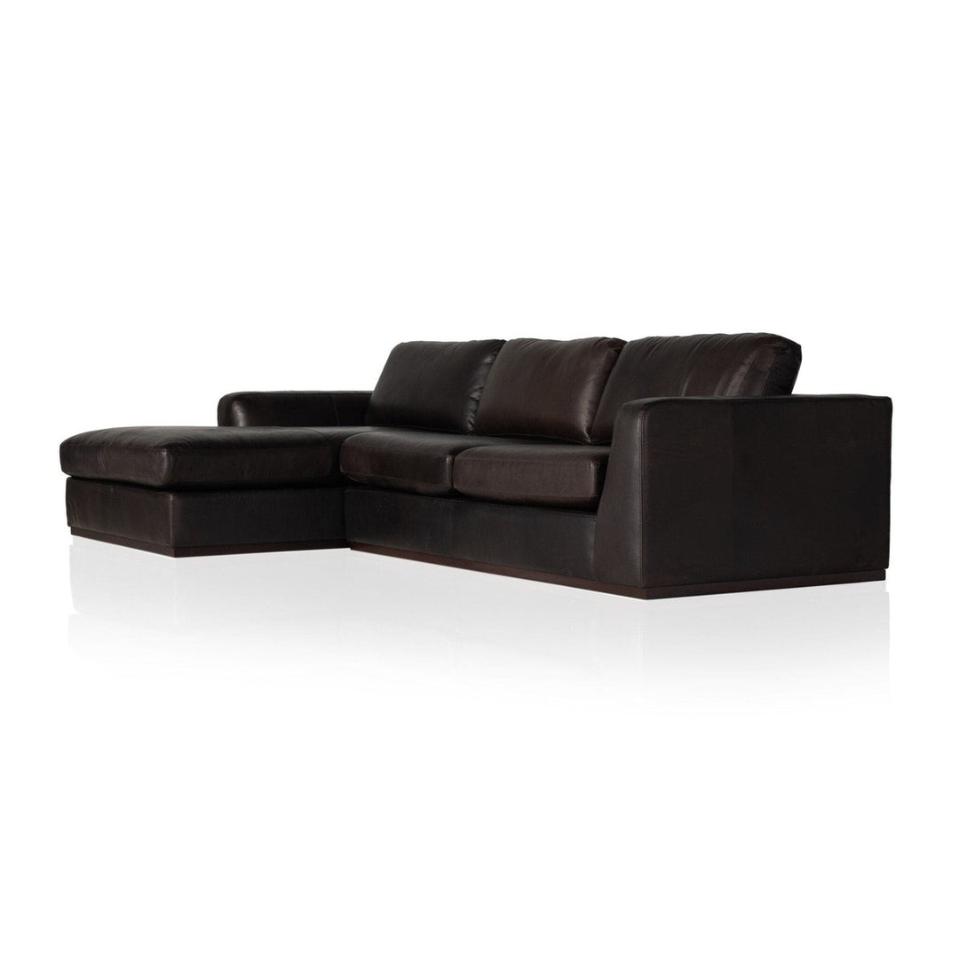 Colton 2-Piece Sectional - Heirloom Cigar - Left Chaise