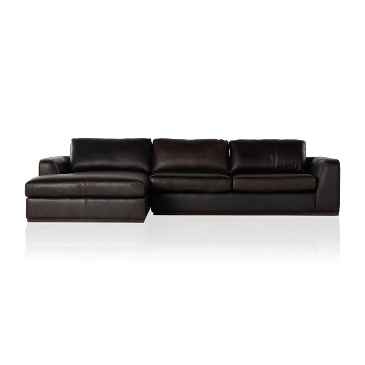 Colton 2-Piece Sectional - Heirloom Cigar - Left Chaise