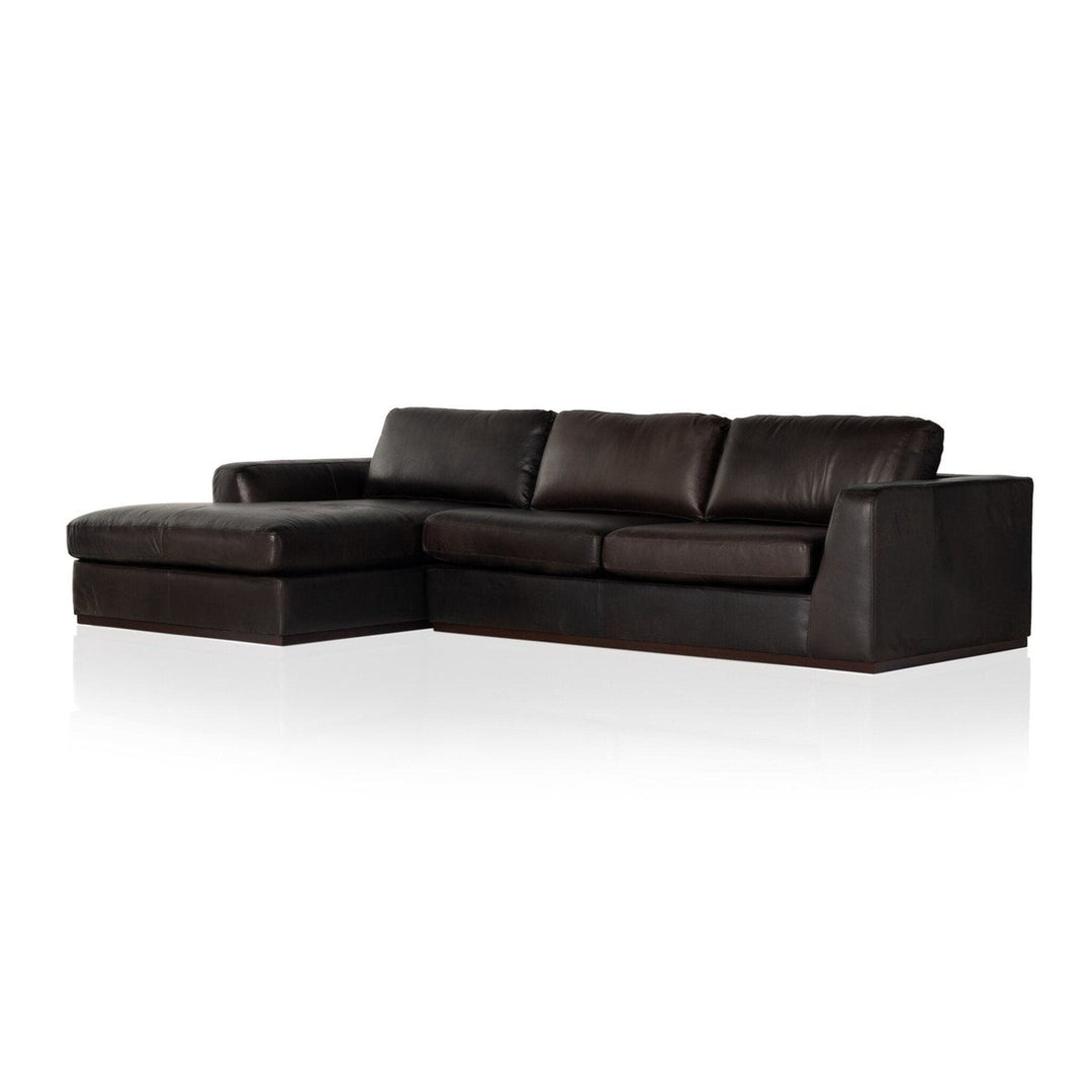 Colton 2-Piece Sectional - Heirloom Cigar - Left Chaise