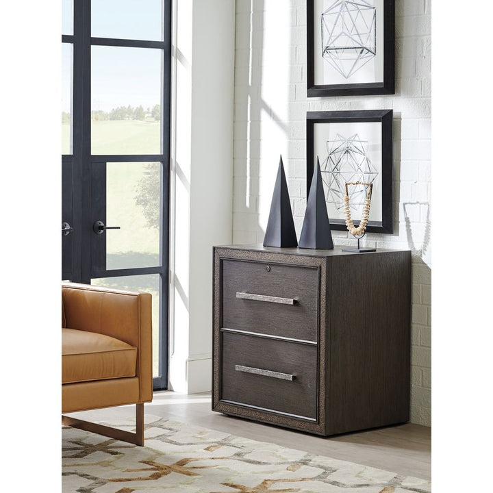 File Storage Chapman Lateral File Chest - Medium Brown