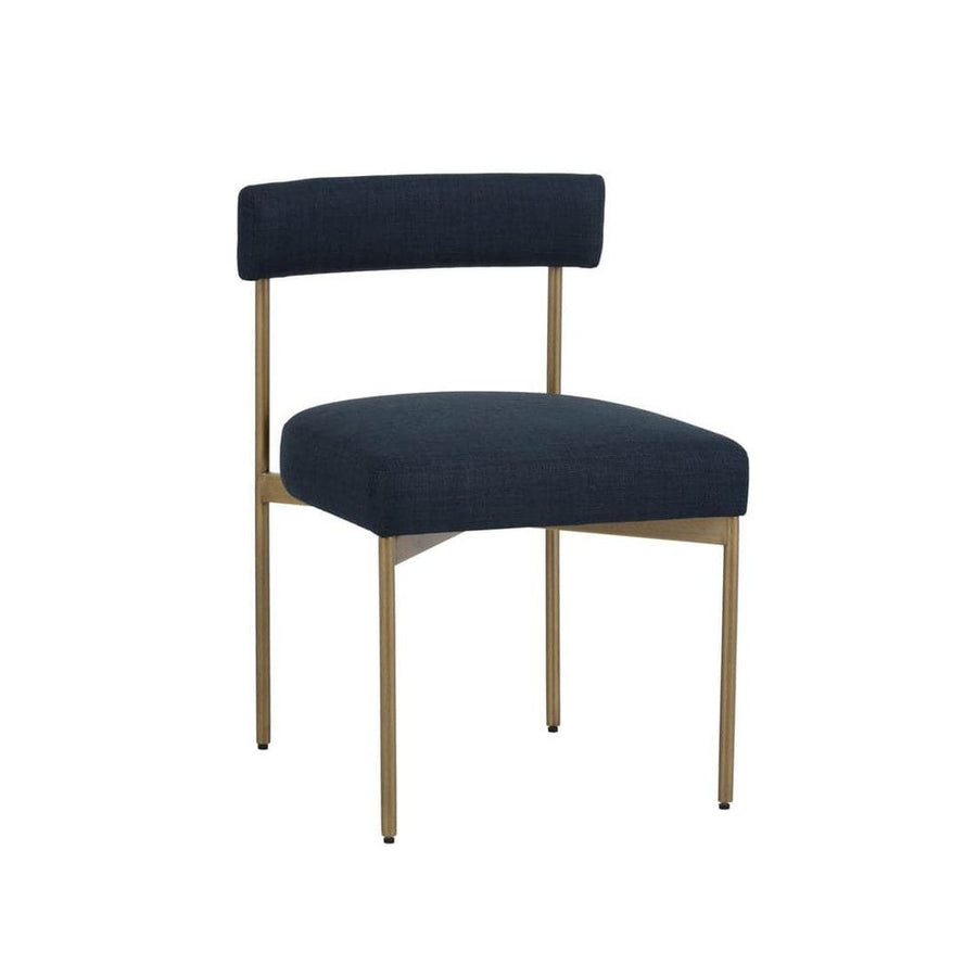 Seneca Dining Chair - Antique Brass-Sunpan-SUNPAN-103363-Dining Chairs-2-France and Son