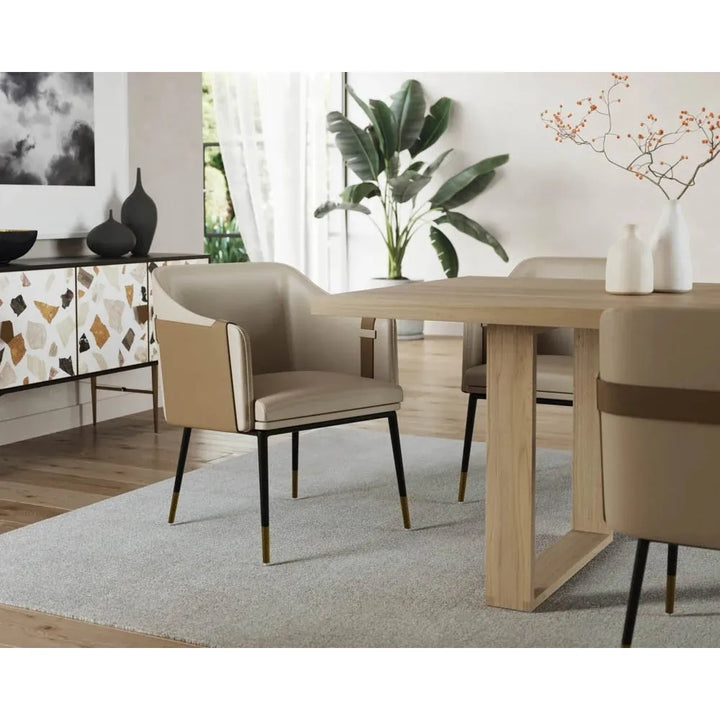 Dining Chairs Carter Dining Armchair - Napa Beige