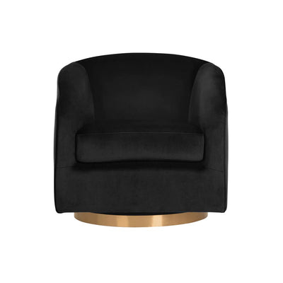 Hazel Swivel Chair-Sunpan-STOCKR-SUNPAN-104002-Lounge ChairsPink-16-France and Son