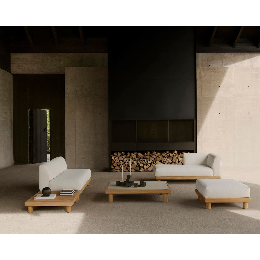 Monocle Outdoor Modular Sofa Set - Configuration 5 - lifestyle