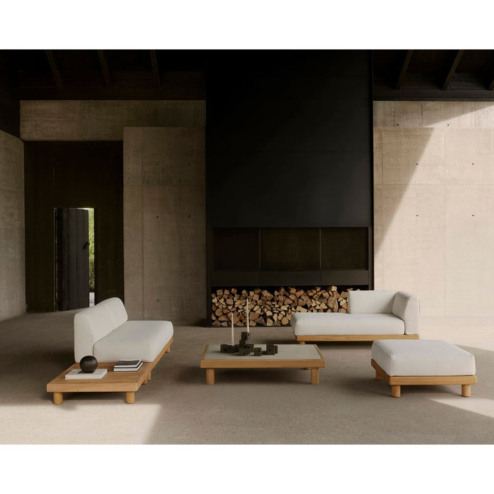 Monocle Outdoor Modular Sofa Set - Configuration 5 - lifestyle
