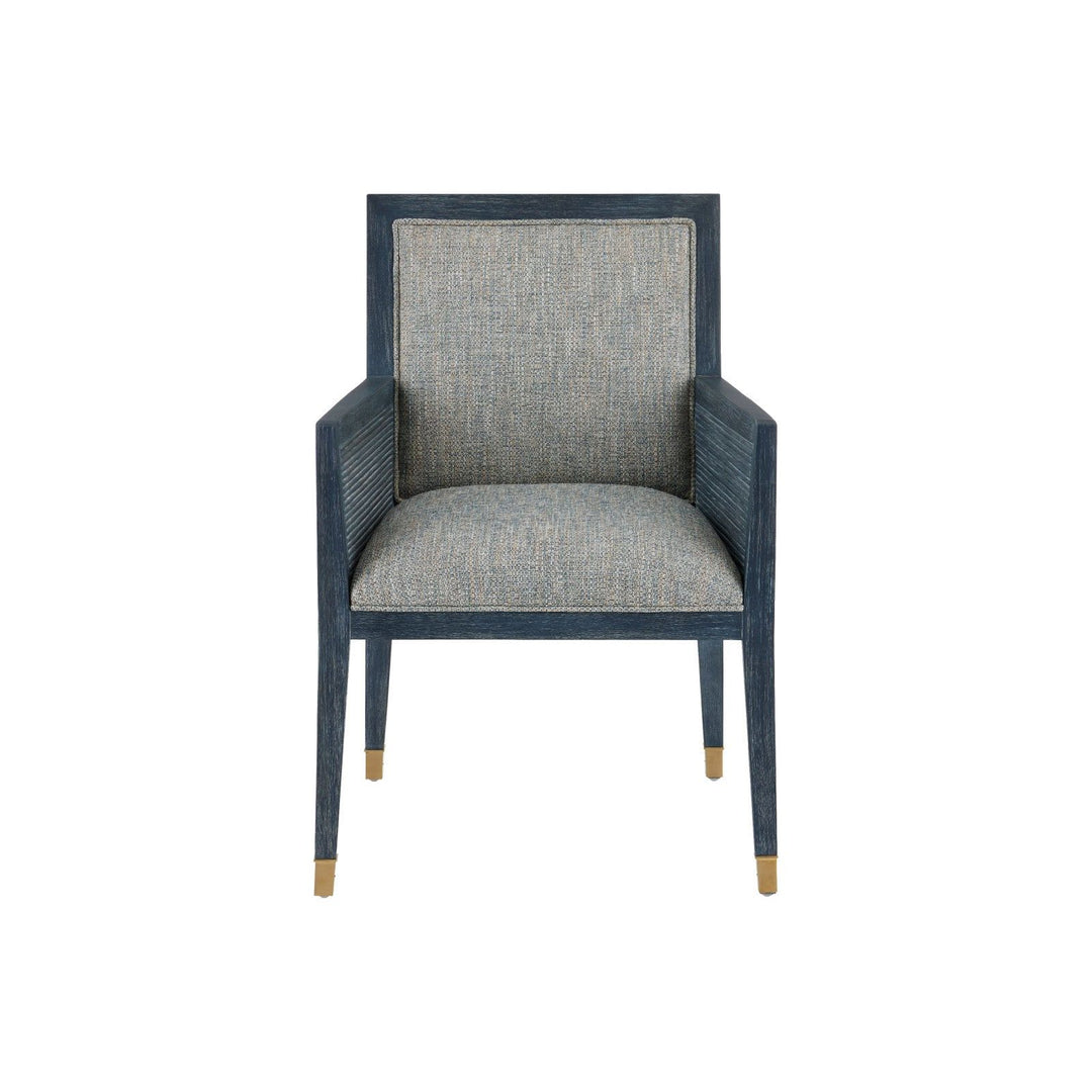 Santos Vintage Navy Armchair, Barrett Dusk