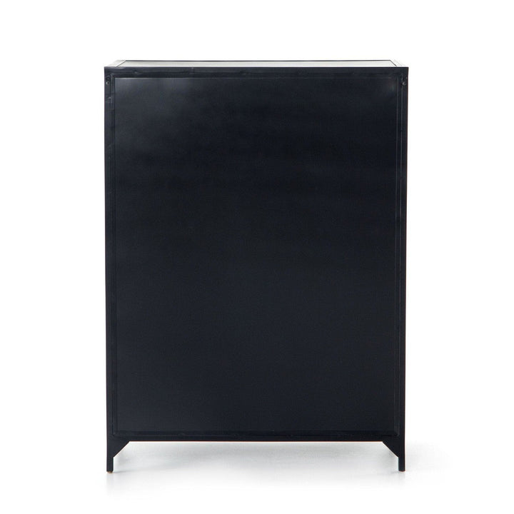 Bennett 8 Drawer Tall Dresser - Black