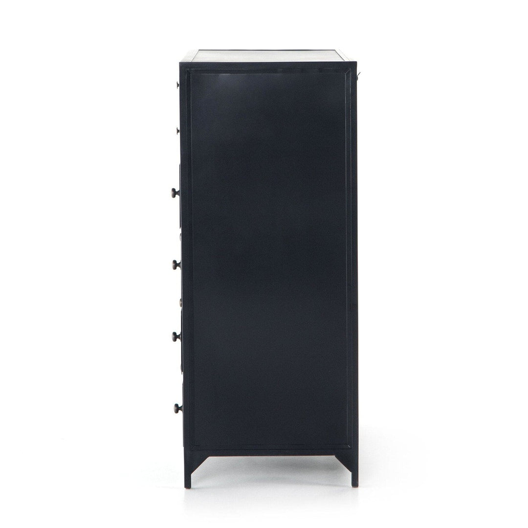 Bennett 8 Drawer Tall Dresser - Black