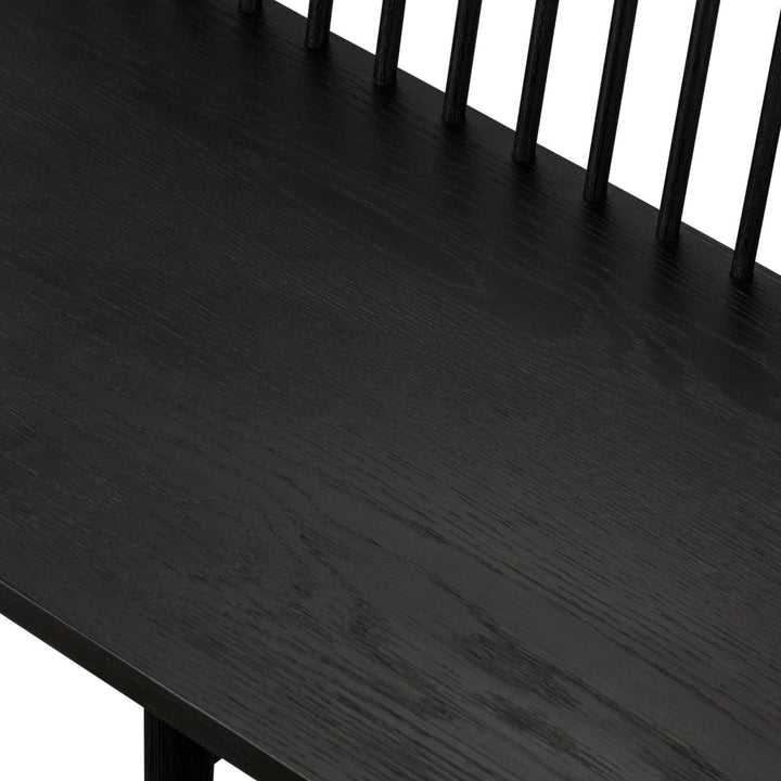 Arden Large Bench - Black Oak