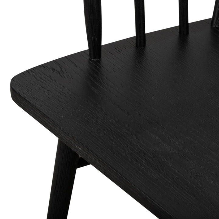 Arden Large Bench - Black Oak