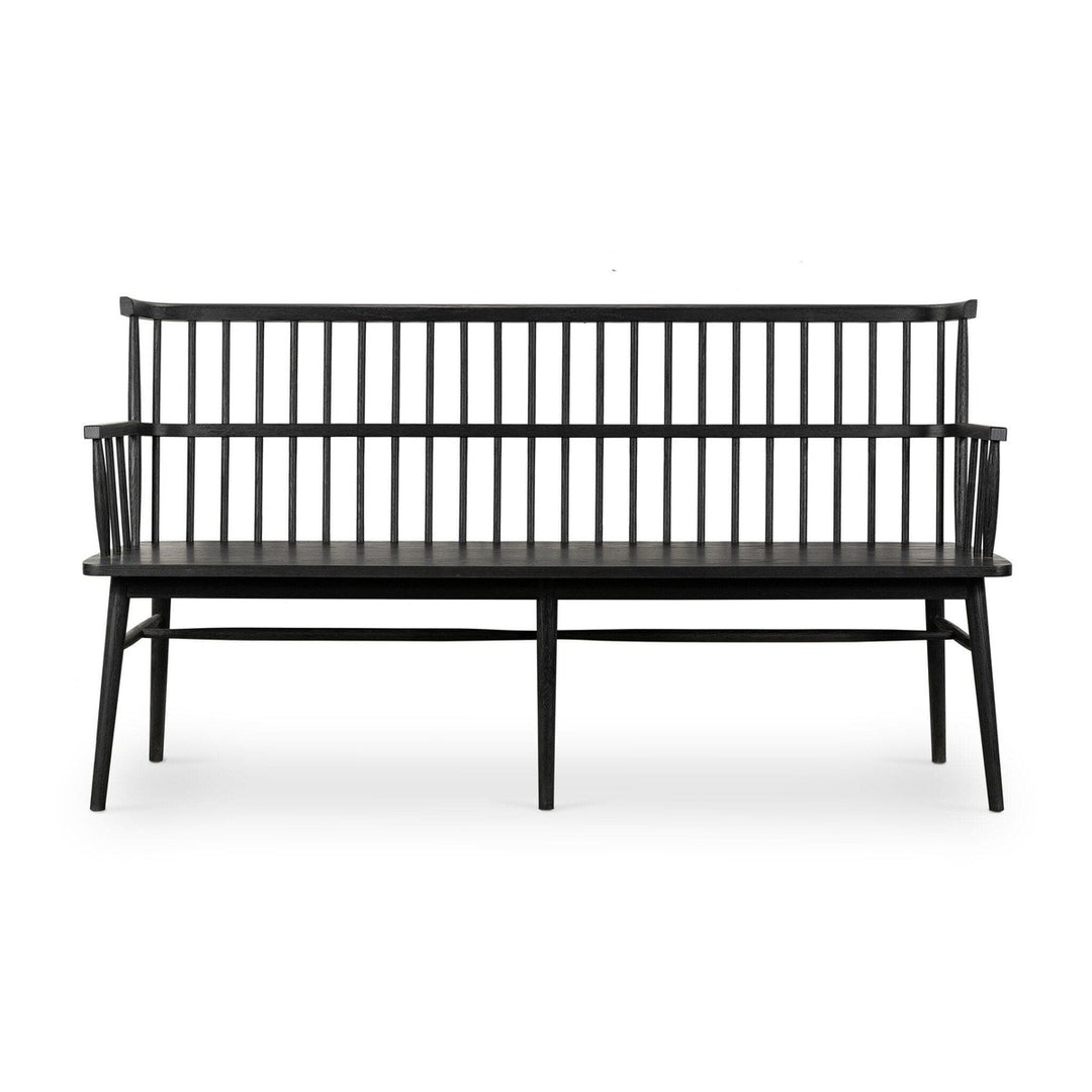 Arden Large Bench - Black Oak