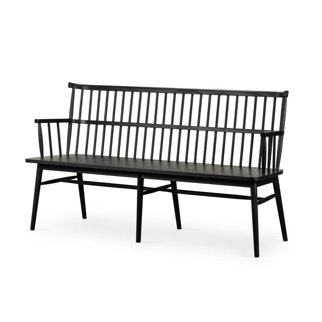 Arden Large Bench - Black Oak